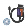 ELM327 V1.5 Scanner Software USB Plastic With FT23...