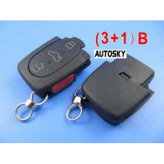Audi remote shell ( 3+1 )button