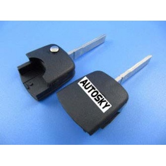 Audi flip remote key head shell