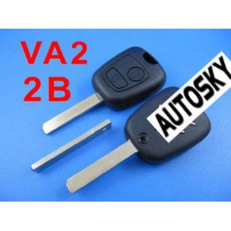 citroen remote key 2 button434MHZ ( without groove)