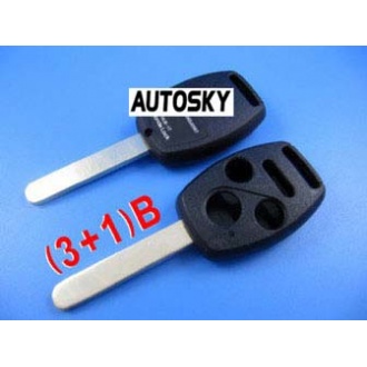 honda remote key shell 3 + 1 button