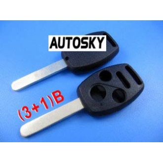 honda remote key shell 3 + 1 button