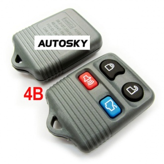 Ford remot shell 4 button gray color