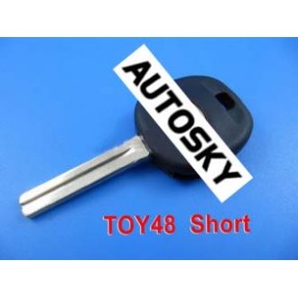 Lexus transponder key 4D60 TOY48 (short)