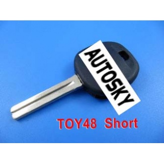 Lexus transponder key ID4D68 TOY48 (short)