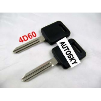 Nissan transponder key ID4D60 (silver logo)