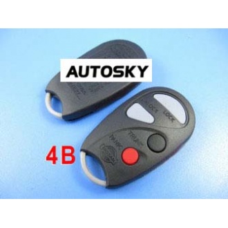 Nissan remtoe shell 4 button (backside with words)