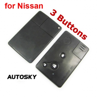 Nissan Teana smart key shell 3 button