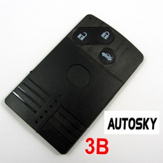 Mazda smart card shell 3 button