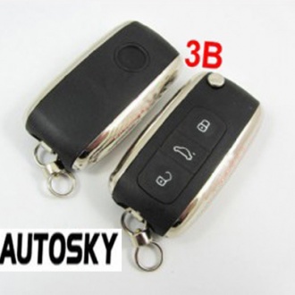 vw Seat modified flip remote key shell 3 button