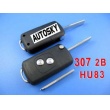 citroen remote key shell 2 button ( 307 with groov...