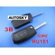 Focus remote filp key 3 button 433MHZ