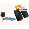 Opel modified filp remote key shell 2 button (HU43...