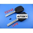 toyota 4D duplicable key shell toy48 (long)