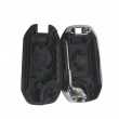 Modified Flip Remote Key Shell 2 Button (HU46) for Opel 5pcs/lot