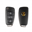 XHORSE VVDI2 Audi A6L Q7 Type Universal Remote Key 3 Buttons (Individually Packaged)