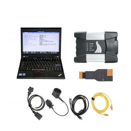 V2024.03 BMW ICOM NEXT BMW ICOM A2 A+B+C BMW Diagnostic Tool Plus Lenovo X220 I5 8GB Laptop Ready to Use