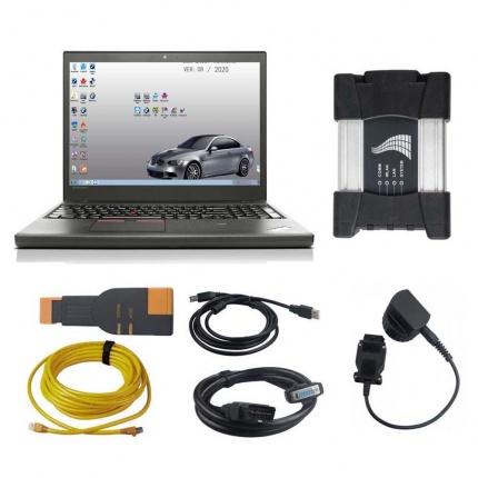 V2024.03 ICOM NEXT A+B+C For BMW Diagnostic Tool Plus Lenovo T450 I5 8G Laptop With Engineers software