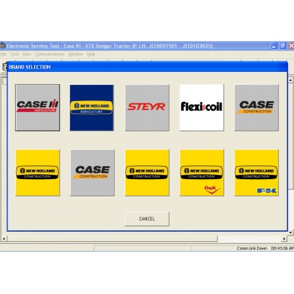New Holland Electronic Service Tools（CNH EST 9.10 9.8 9.7）Engineering Level Diagnostic Software