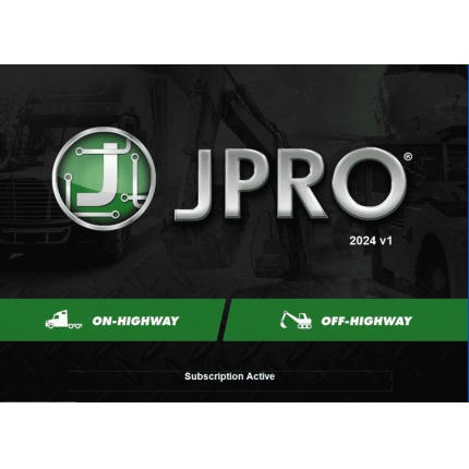 Newest JPRO Commercial Vehicle Diagnostics 2024 V1 software
