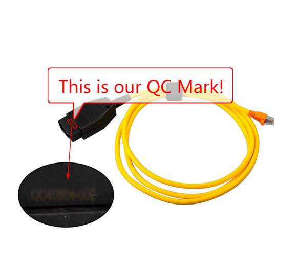 US$13.00 - BMW ENET (Ethernet to OBD) Interface Cable E-SYS ICOM
