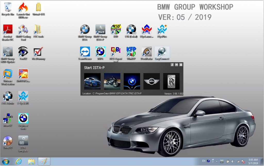 Bmw ista vmware