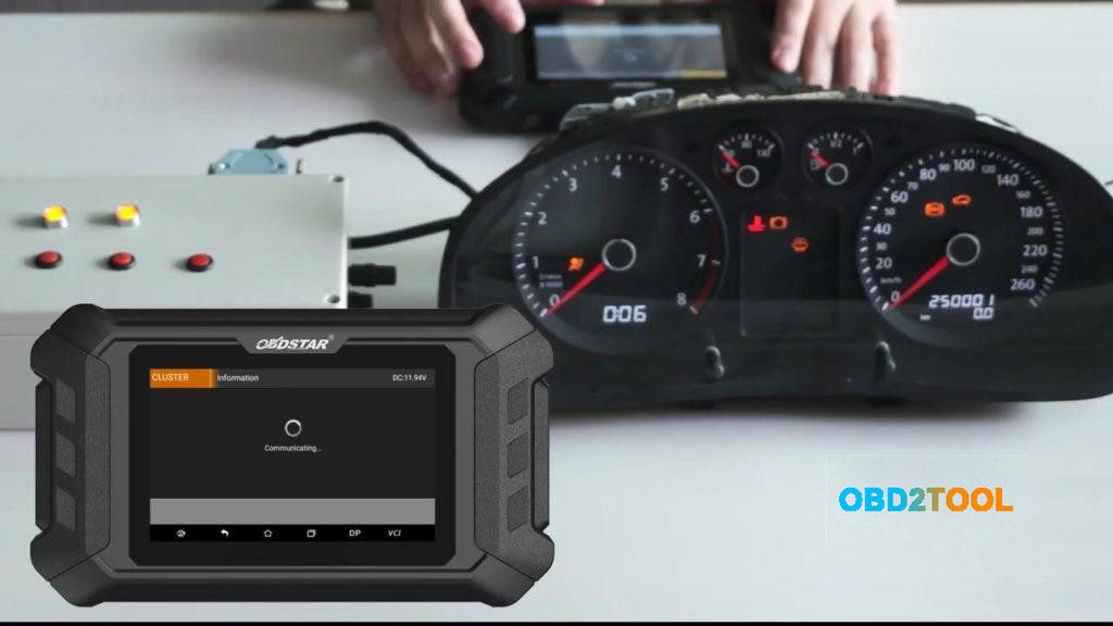 How to use OBDSTAR ODOMaster change mileag for 2008 VW Passat – The ...
