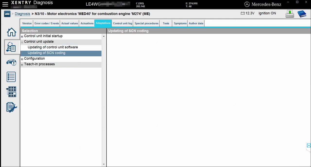 How to Do Online Coding on Mercedes W205 with Vxdiag Benz C6 DOIP/ MB ...