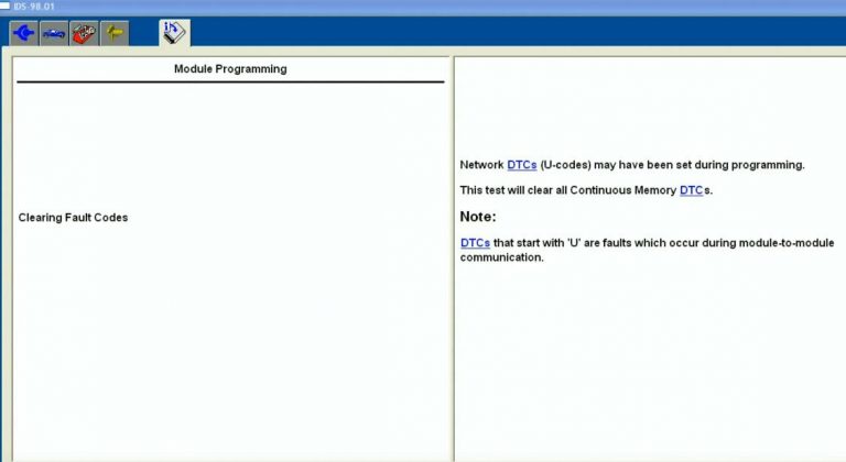 how to use Ford IDS software to do PCM reprogramming for Ford Focus ...