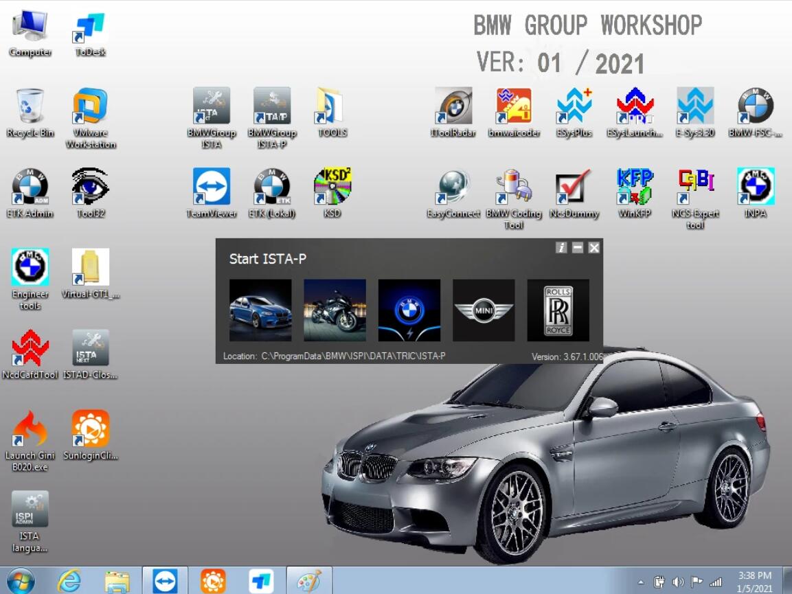 bmw ista p ic m coding