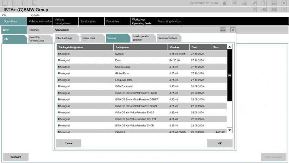 bmw ista p update