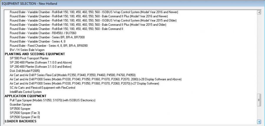 CNH EST 8.6 support list - The Blog of www.obd2tool.com
