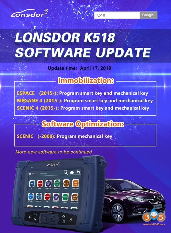 How to Choose Key Programmer for Renault Scenic IV 2016