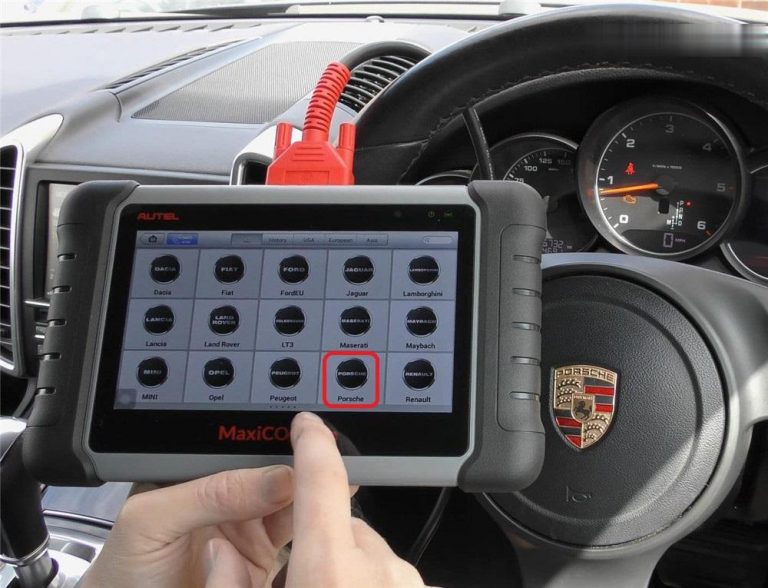 Autel MK808 Reset Porsche Cayenne Check Engine Light The Blog of