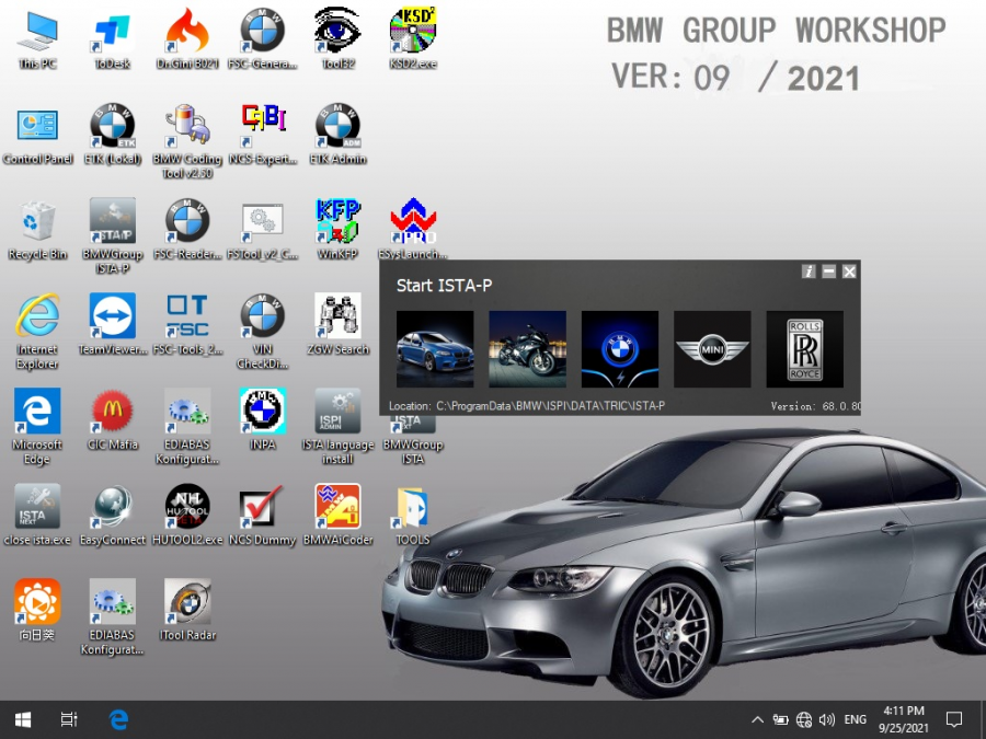 The latest BMW ICOM software - V2021.09 BMW ICOM Next A2 A3 software ...