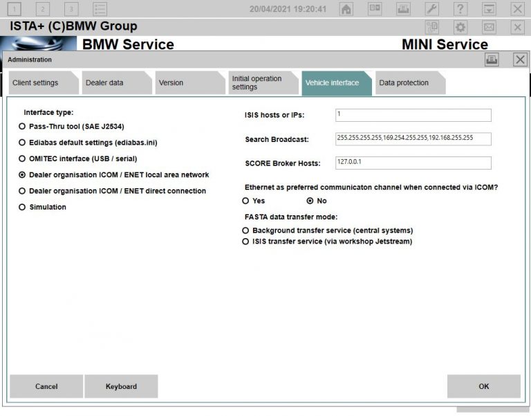 How to configure BMW ISTA 4.28.xx software with new Firmware – The Blog ...
