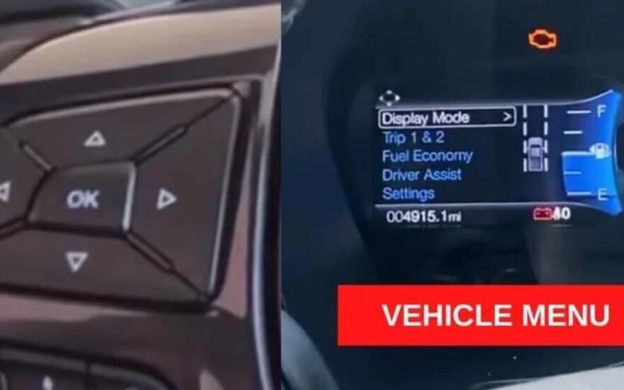 How to Reset Ford Endeavour Oil Change Required The Blog of www