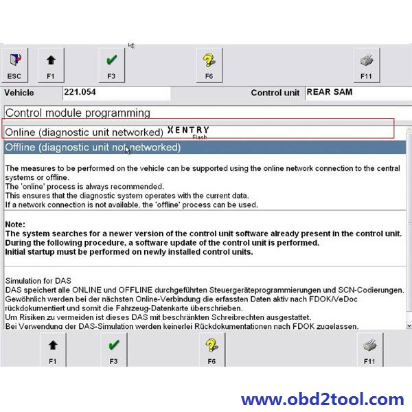xentry scn coding