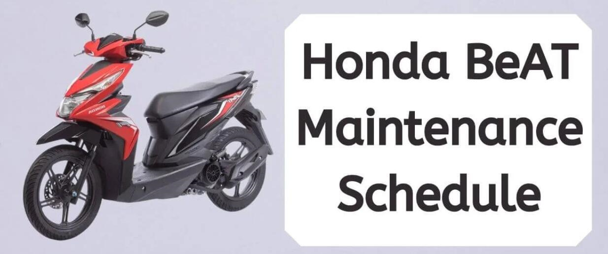 Honda BeAT Maintenance Schedule – The Blog of www.obd2tool.com