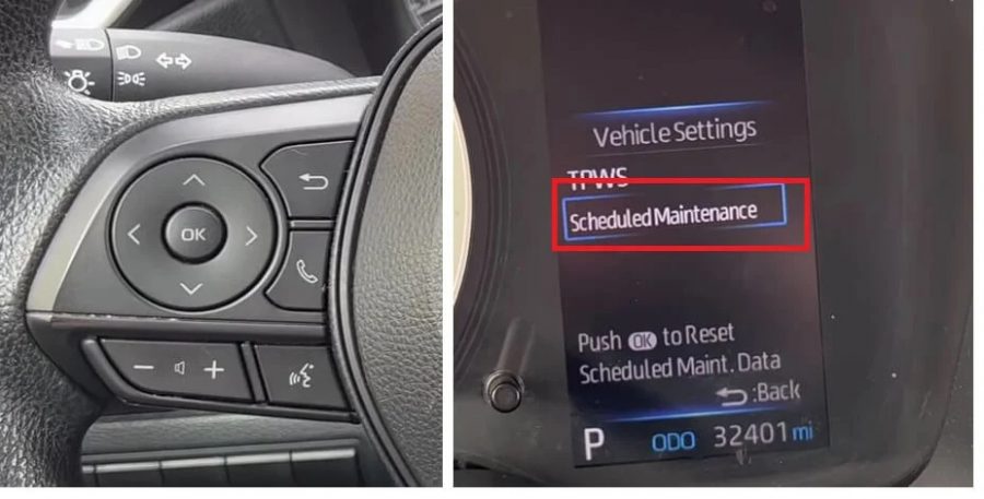 Toyota Corolla 2019-2022 Oil Reset – The Blog of www.obd2tool.com