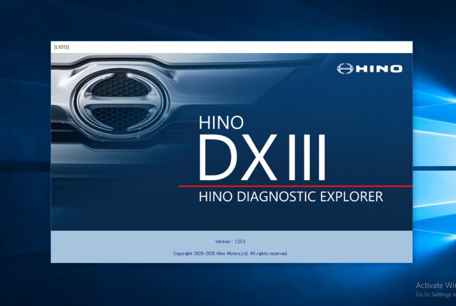 2023 HINO Diagnostic Explorer DX3 DX2 Diagnostic Software Free Download