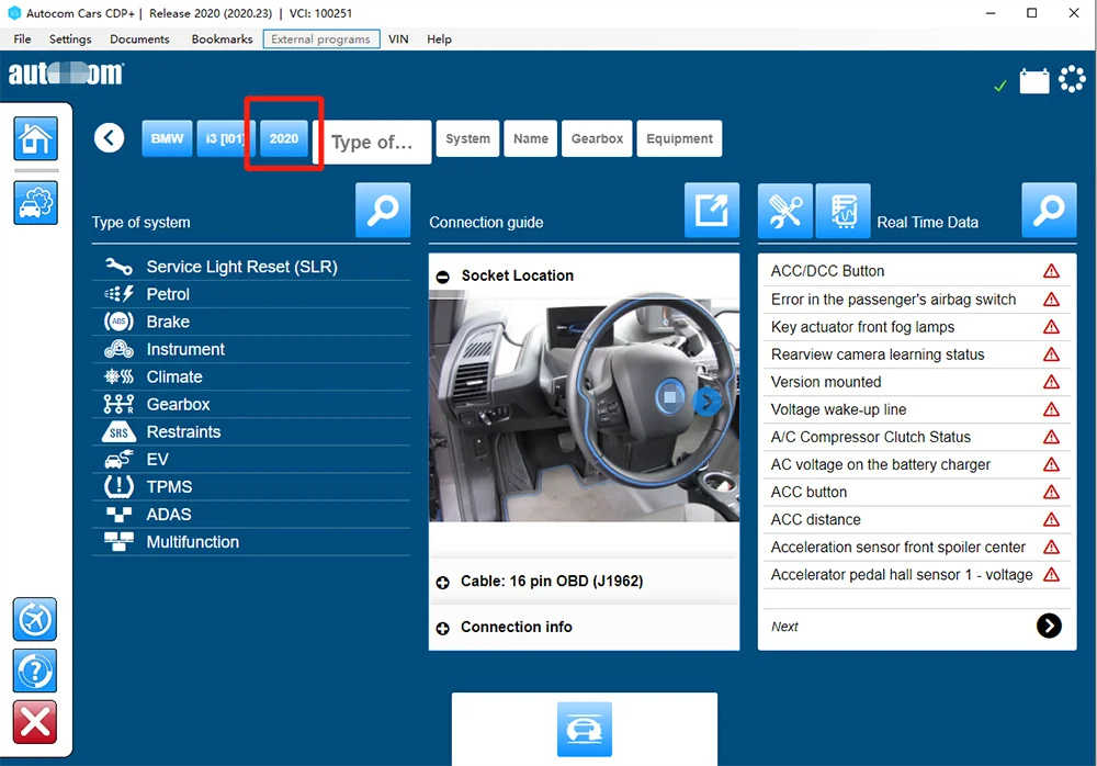 Autocom CDP Diagnostic Tool with last 2021 Delphi software