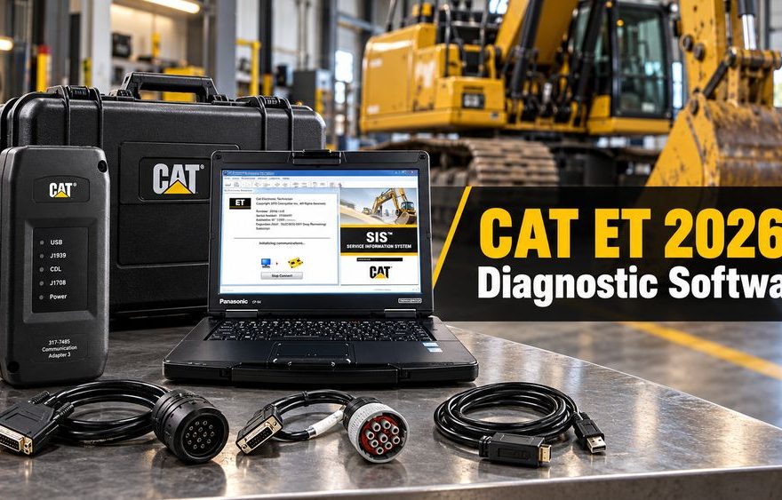 CAT ET 2026B Diagnostic Software
