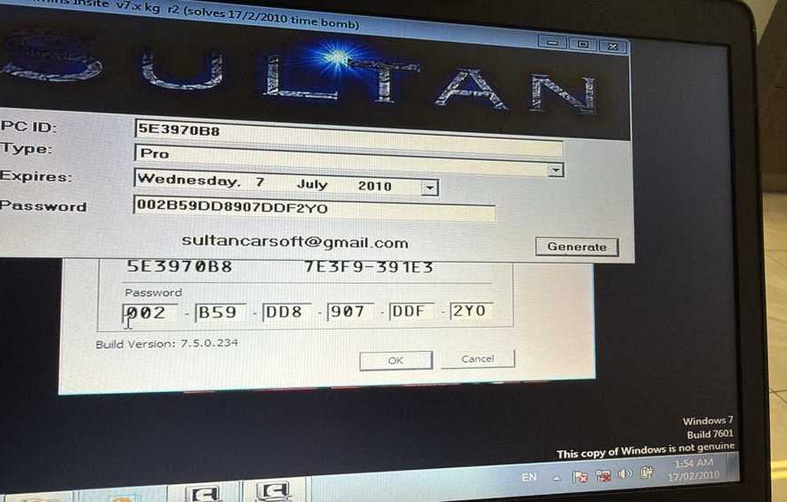 Cummins diagnostic software error while using a NEXIQ USB-Link tool