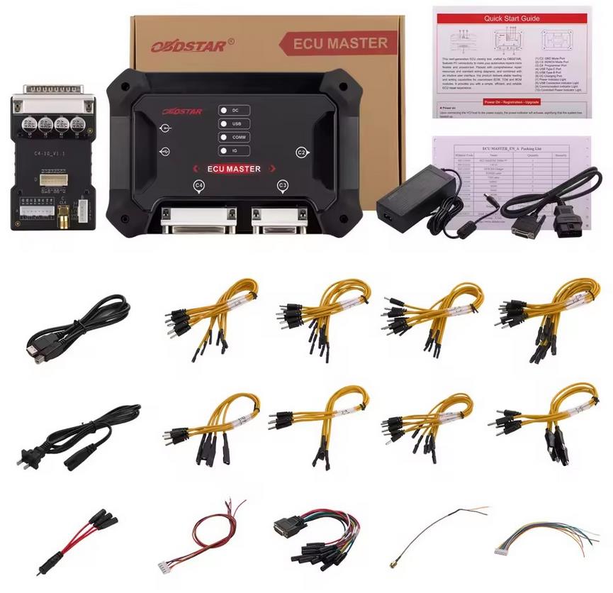 OBDSTAR ECU MASTER Full Configuration A+B+C+D for Passenger Car , EV , Motorcycle ,HD ECM/ TCM/ BCM