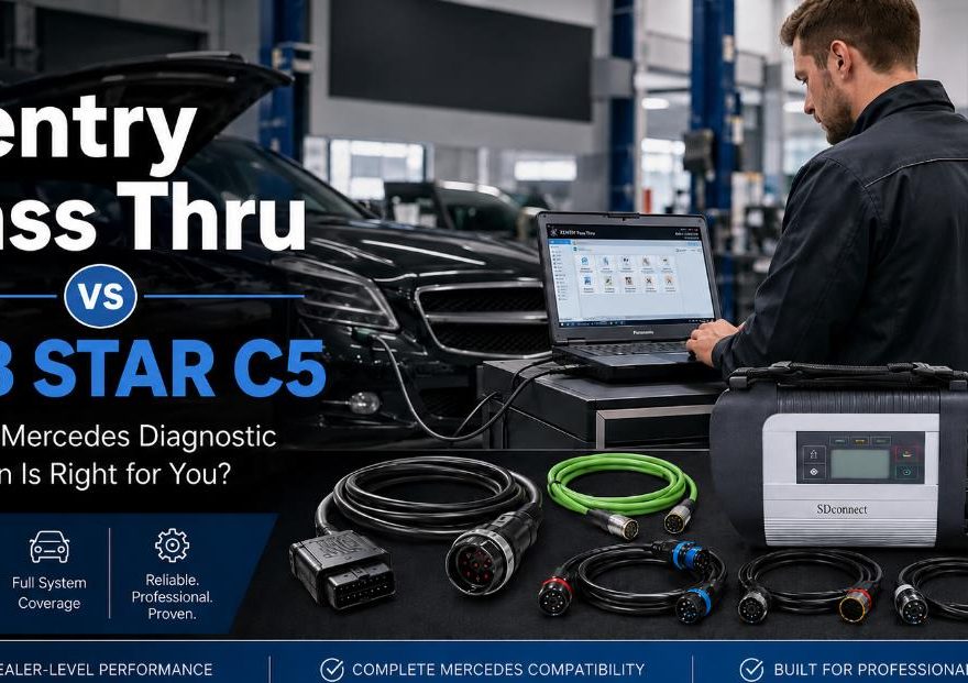 Xentry Pass Thru vs MB STAR C5 Mercedes diagnostic tool buying guide