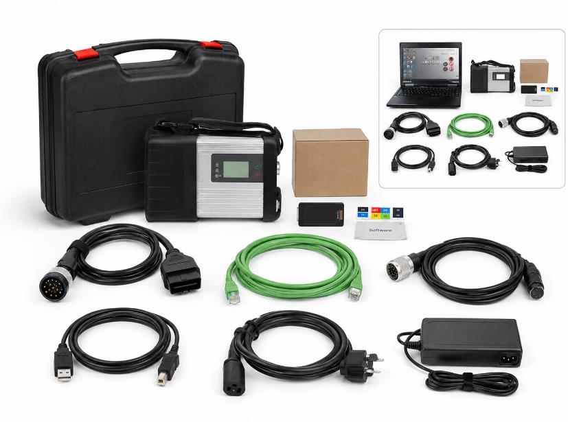 MB SD C5 DoIP Star Diagnosis Tool kit with Xentry DAS Vediamo and DTS Monaco software