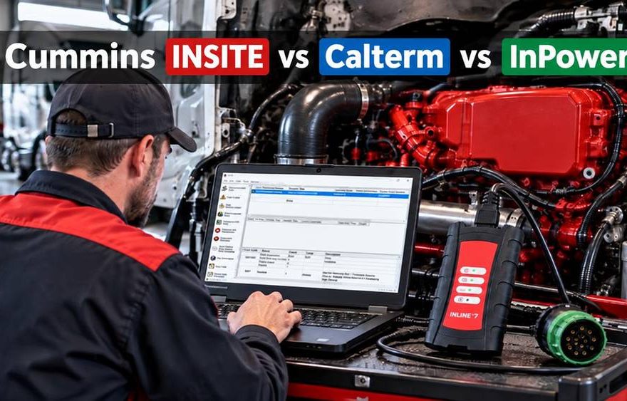 Cummins diagnostic software comparison for diesel engine and generator maintenance