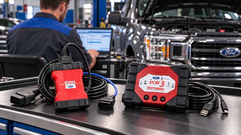Ford IDS and FDRS diagnostic setup with VCM II and VCM III interfaces