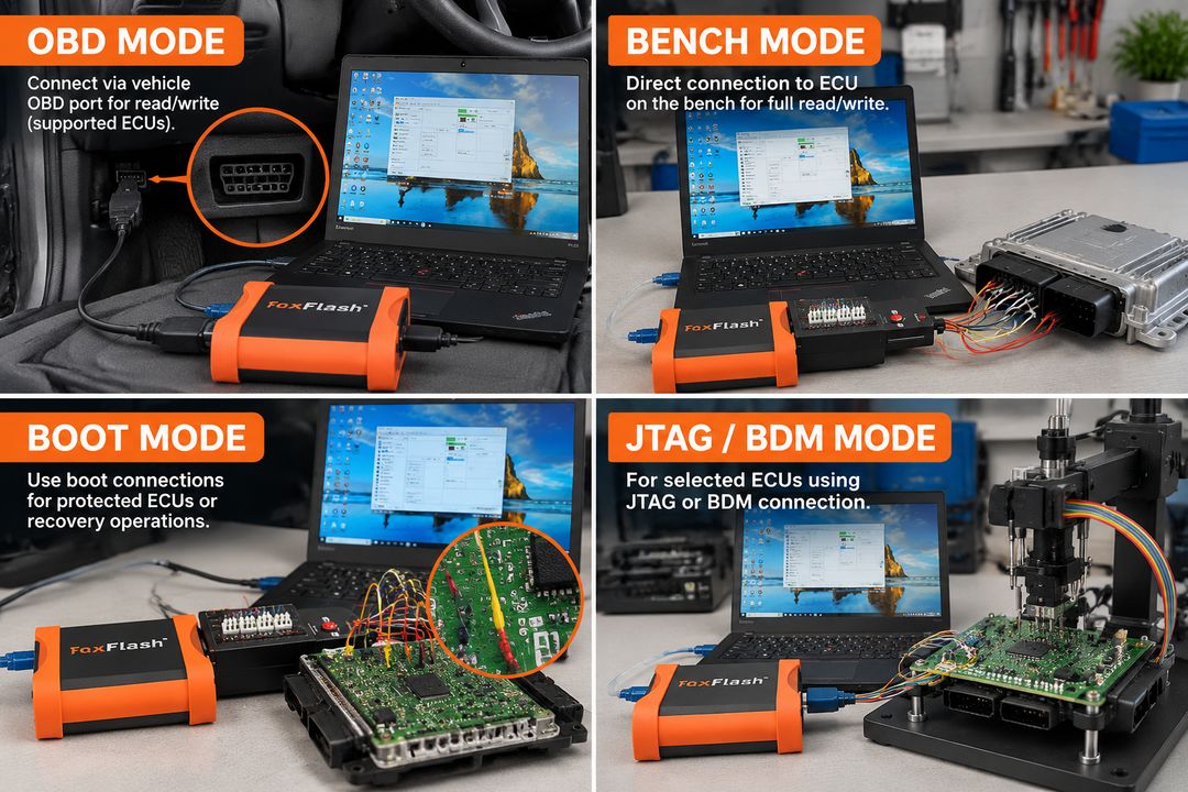 Understanding FoxFlash ECU Programming Methods